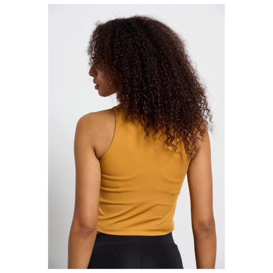 Bodytalk Γυναικεία αμάνικη μπλούζα Crop Top